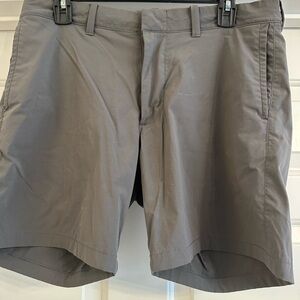 J. Crew Men's Charcoal Flat Front Shorts